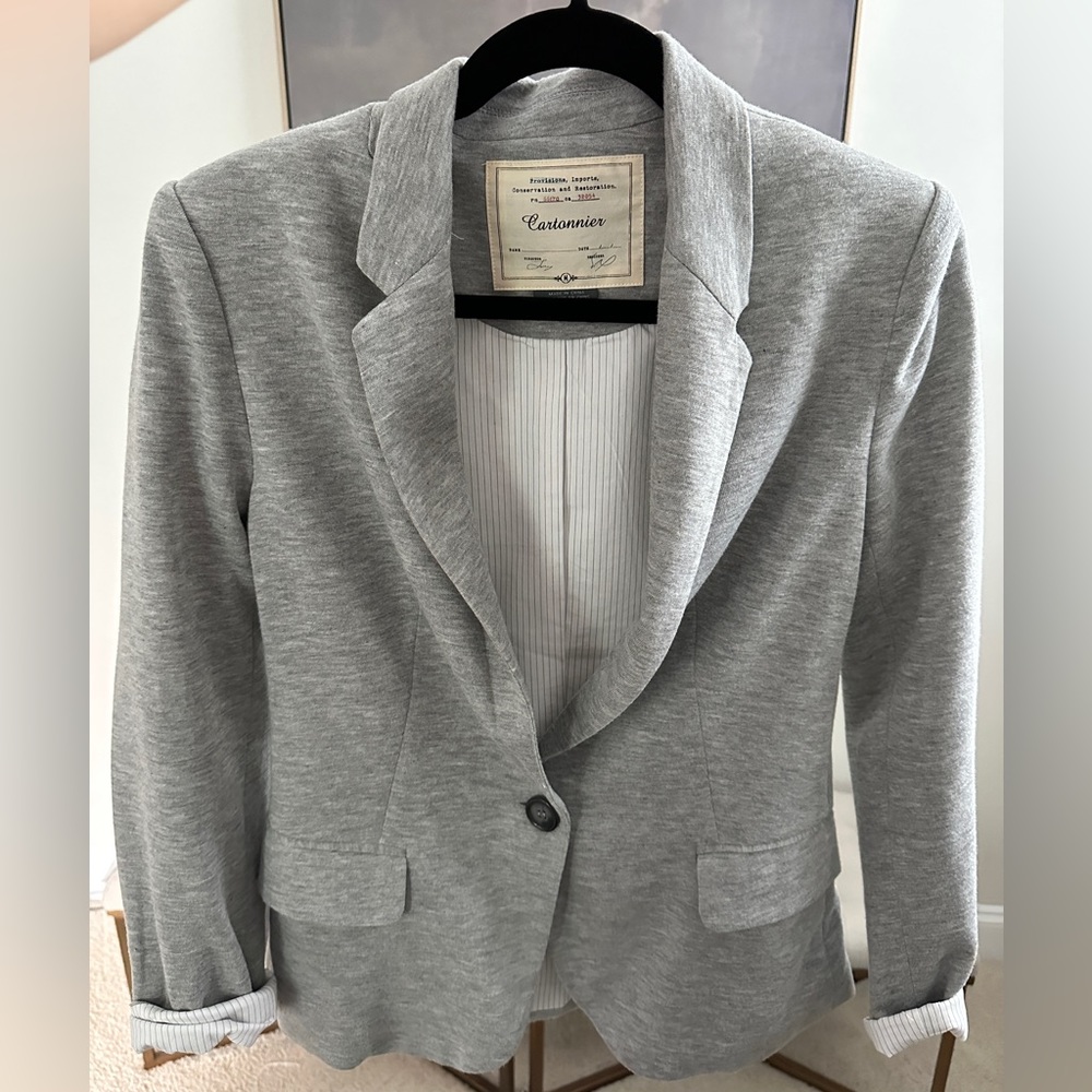 Jersey blazer
